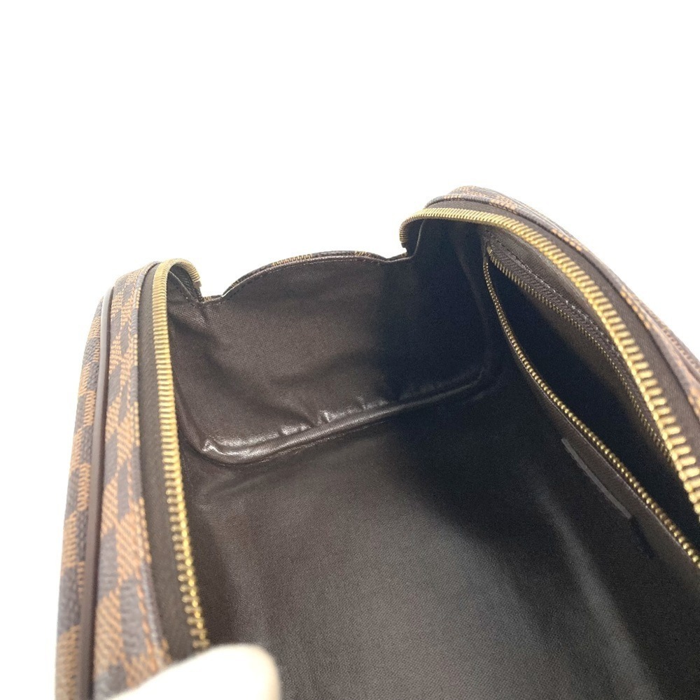 LOUIS VUITTON Authentic Brown Damier Canvas Pouch - Picture 13 of 16